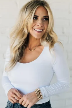 Alice Scoop Neck Top