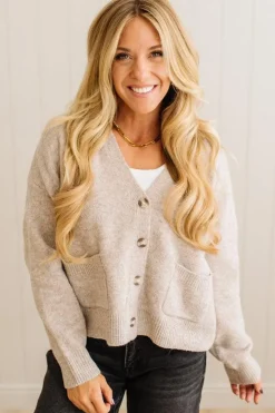 Amy Button Front Cardigan