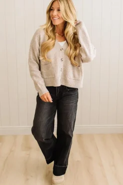 Amy Button Front Cardigan