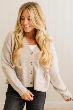 Amy Button Front Cardigan