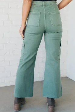 Arden High Rise Stretch Cargos