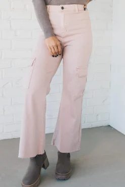 Arden High Rise Stretch Cargos