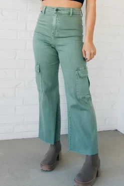 Arden High Rise Stretch Cargos