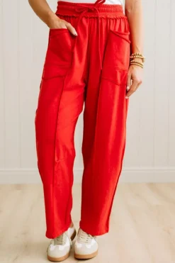 Barrel Fit French Terry Joggers