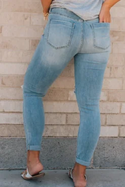 Bri High Rise Skinny Jeans - EUNINA