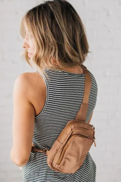 Caroline Crossbody Bag | Caramel