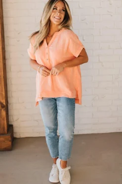 Carter Washed Gauze Henley