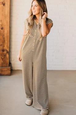 Charly Striped Jumpsuit