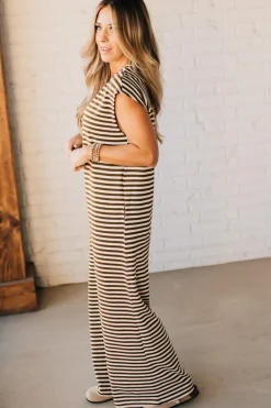 Charly Striped Jumpsuit