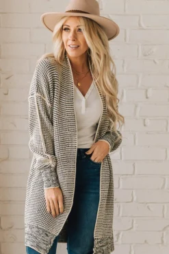 Chunky Knit Oversized Cardigan