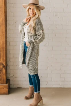 Chunky Knit Oversized Cardigan