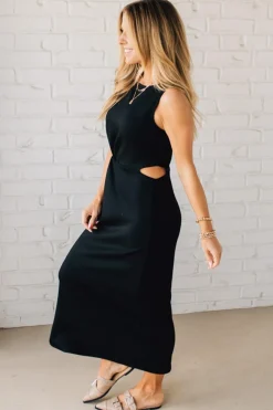 Cleo Cut Out Detail Maxi