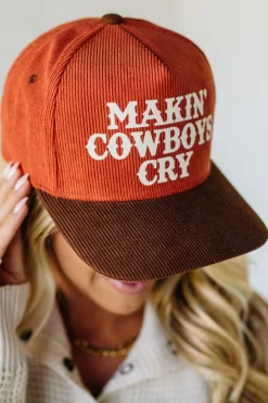 Corduroy Cowboy Trucker Hat