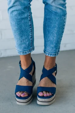 Courtney Espadrille Platform Wedges