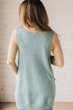 Cozy Pocket Sweater Vest