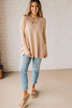 Cozy Pocket Sweater Vest