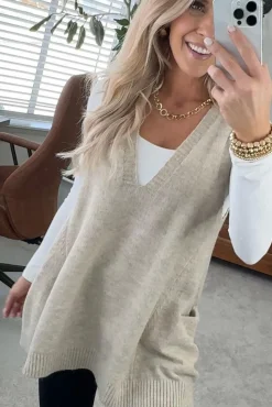 Cozy Pocket Sweater Vest