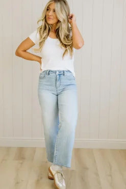 Dani Scoop Neck Baby Tee