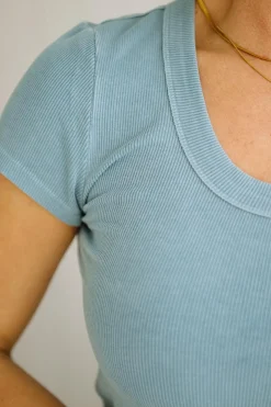 Dani Scoop Neck Baby Tee