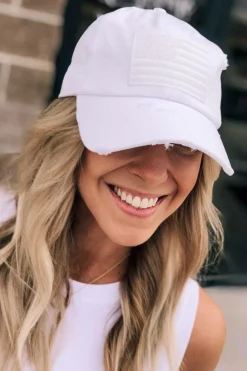 Distressed USA Hat