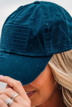 Distressed USA Hat