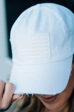 Distressed USA Hat