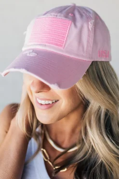 Distressed USA Hat