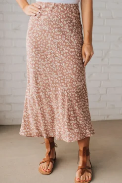 Down the Lane Midi Skirt