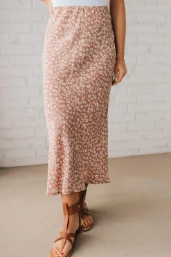 Down the Lane Midi Skirt