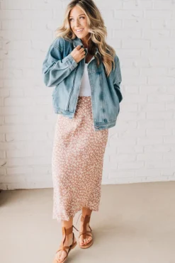 Down the Lane Midi Skirt