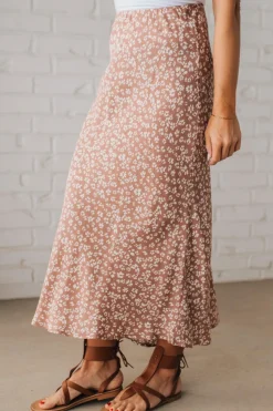 Down the Lane Midi Skirt