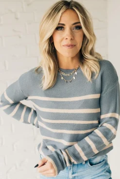 Drew Striped Sweater