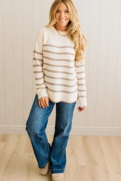 Drew Striped Sweater