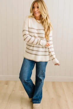 Drew Striped Sweater