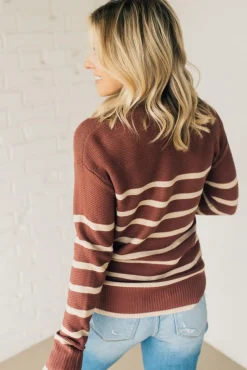 Drew Striped Sweater