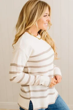 Drew Striped Sweater