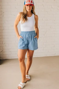 Gingham Boxer Shorts