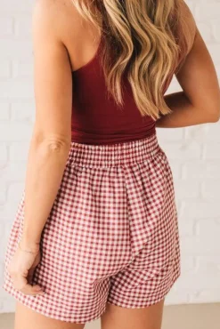 Gingham Boxer Shorts