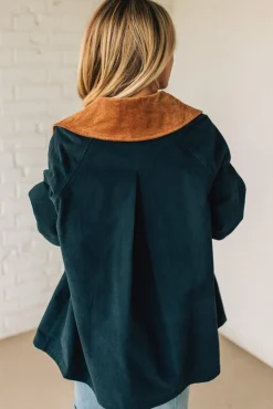 Gingham Lined Chore Jacket