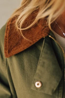 Gingham Lined Chore Jacket