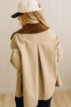 Gingham Lined Chore Jacket