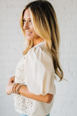 Glam Ready Crochet Top