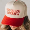 God Bless America Trucker Hat