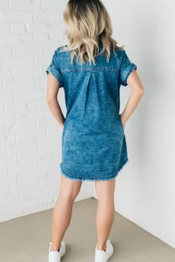 Got the Blues Denim Dress