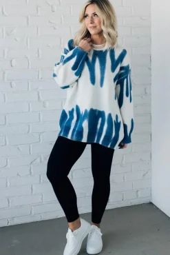 Graffiti Print Sweater