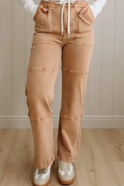 Hannah Drawstring Waist Denim