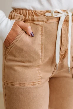 Hannah Drawstring Waist Denim