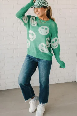 Happy and Lucky Lightweight Sweater