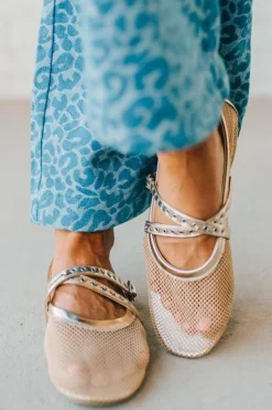 Harper Mesh Mary Janes