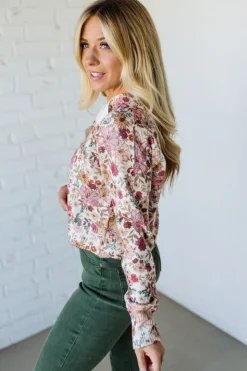 Heirloom Floral Printed Cardigan